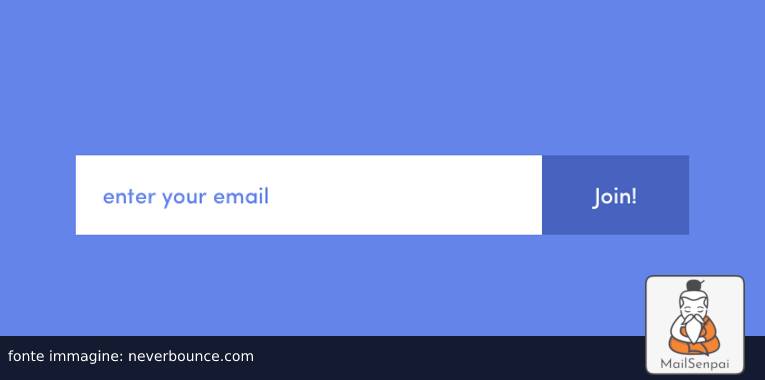 email signup form