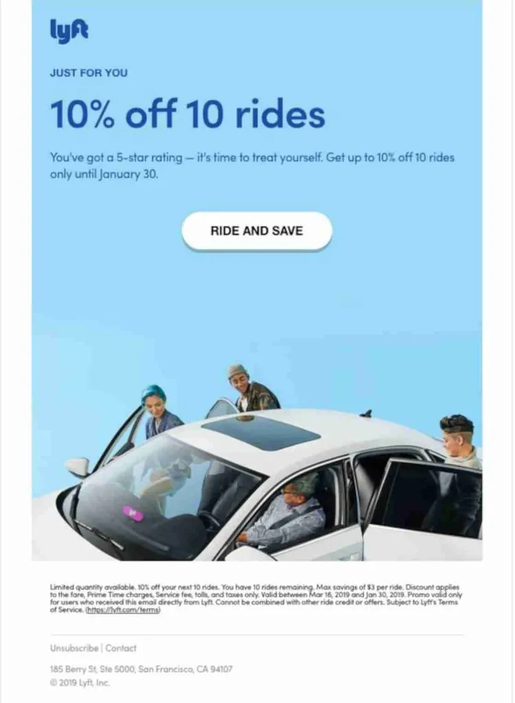 incentive email