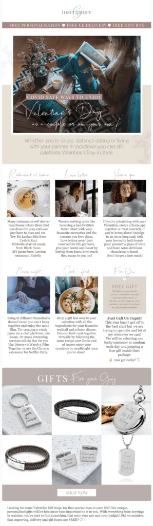valentines newsletter