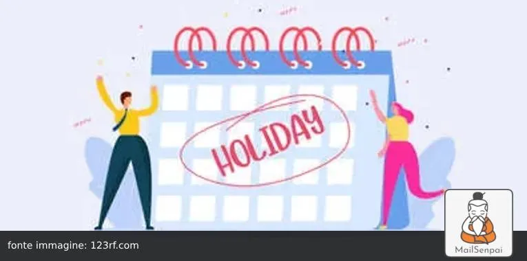 holday email examples